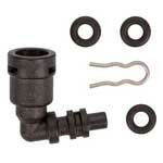 Ventielaansluiting V3A incl. klem en o-ring