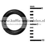 O-ring koffieuitloop zetgroep