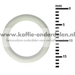 Jura O-Ring 11x2 Siliconen, wit