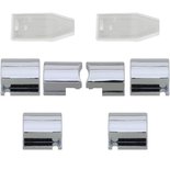Knoppenset chroom voor Siemens EQ.7 display