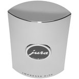 Afdekking koffie-uitloop in zilver voor Jura XS90