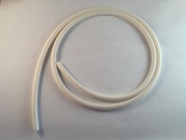 Gevlochten slang - wit