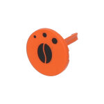 Dekselkeuze schakelaar oranje maalgraad Krups