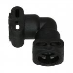 Fluid-aansluiting L-vorm 90°
