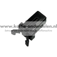 Drukknop deurpaneel behuizing.