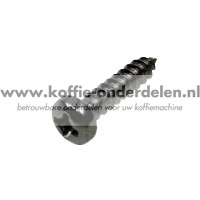 Plaatwerk schroef 2,5 x 10 mm voor Saeco Primea