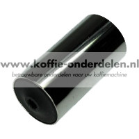 Reservehuls en leegloop voor de auto cappuccino