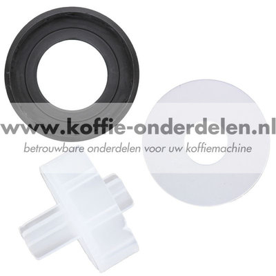 Koppeling voor de watertank