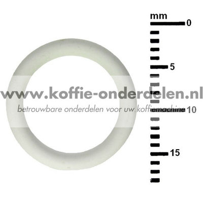 Jura O-Ring 11x2 Siliconen, wit