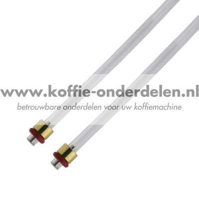 Jura Slang compleet 4x2x130mm incl. dichtingen