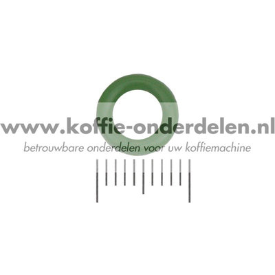 O-ring - groen - voor Verbinding Melkreservoir