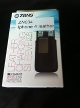 Qi cover voor iPhone 4