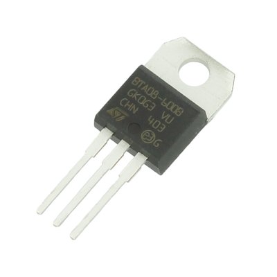 Triac BTB08 voor besturingselektronica