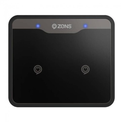 Qi Draadloze oplader voor 2 mobiele telefoons