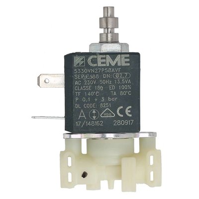 Magneetventiel, Solenoidventiel met 3 aansluitingen
