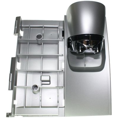 Deur compleet met koffie-uitloop Zilver voor DeLonghi Magnifica EAM4, ESAM4
