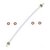 Teflonslang 160 mm incl. o-ringen