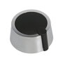 Chrome stoom draai knop voor de Jura D6 en D60