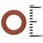 O-ring (oranje) voor Raccord thermoblok en stoompijp